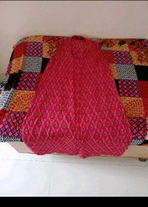 new Sleeveless Printed Kurta