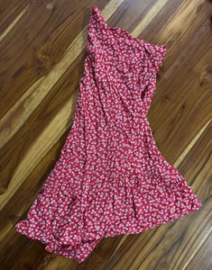 Co-ord set Red Floral Print