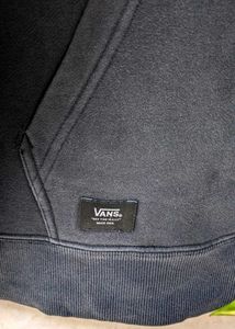 Black Vans Zip-Up Hoodie