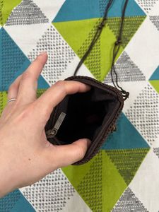 Bohemian Coconut Shell Crossbody Bag