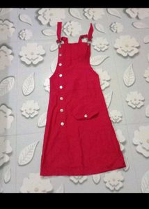 Rose colour dungaree🌷🌷🌷
