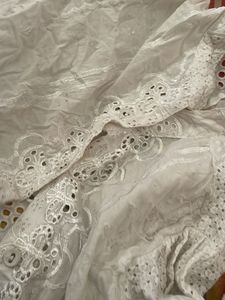 Elegant White Embroidered Top