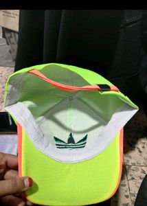 Neon Green Adidas Cap