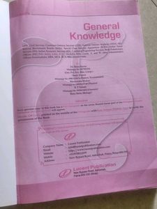 Lucent's General Knowledge Book
