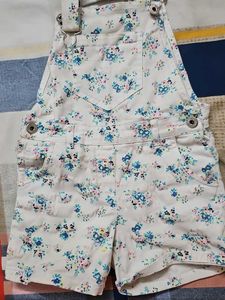 Floral Baby Overalls