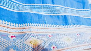 Beautiful Blue Saree