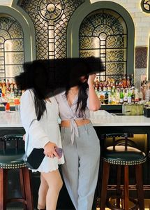 Sheer Cropped Shirt