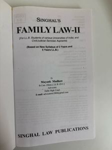 Family Law Part-II
