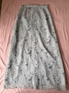 Flowy Floral Maxi Skirt
