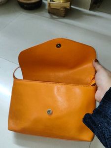 Orange Crossbody Bag