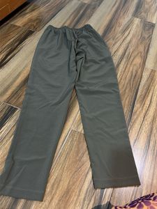 Olive Green Casual Pants