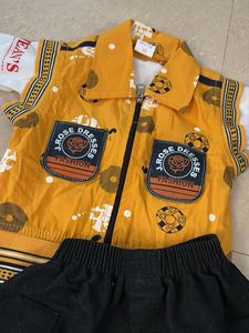 Kids Yellow &amp; Black Outfit