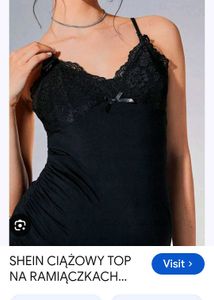 shein Lace Trim Cami Top