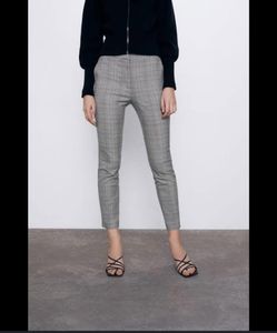 Zara Check Fit Trousers
