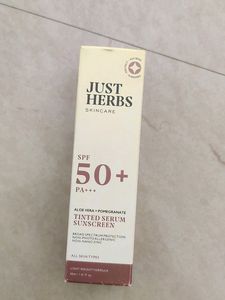 Just Herbs Tinted Serum Sunscreen