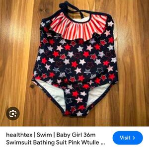 Cute Star Baby Swimsuit