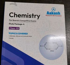 Aakash Chemistry Study Package-5 books Class XII