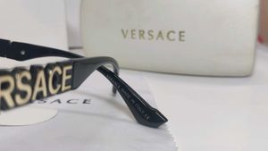 Versace Black Cat-Eye Sunglasses
