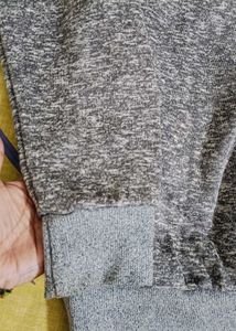 Men's Grey Melange Sweatshirt
