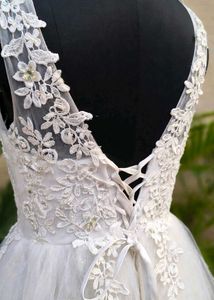 free delivery 🚚 Elegant White Bridal Gown❄️💠
