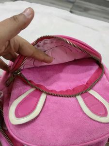 Cute Pink Bunny Backpack