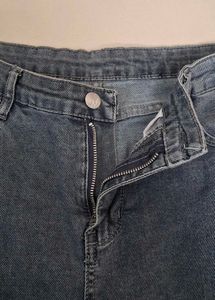 Stylish Blue Denim Flare Jeans