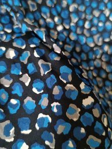 Stylish Blue Print Top