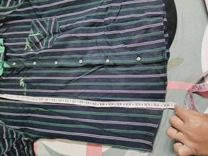Men's Striped Casual Shirt