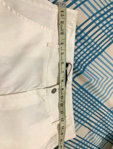 White Cargo Pants