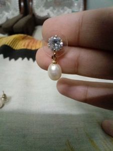 Elegant Pearl Drop Earrings