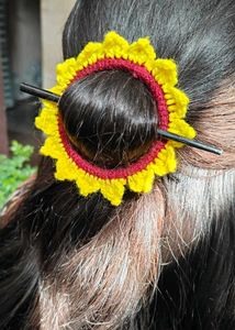 Handmade Crochet Hair Stick🌼🌸