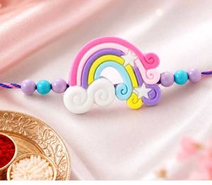 Happy Rakshabandhan Rainbow Bracelet