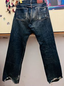 Distressed Denim Jeans
