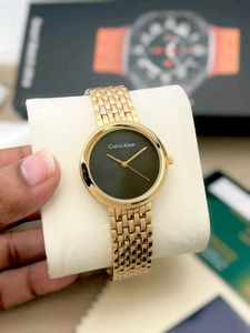Calvin Klein Gold Tone Watch