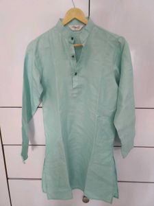 Light Green Kurta with jacket
