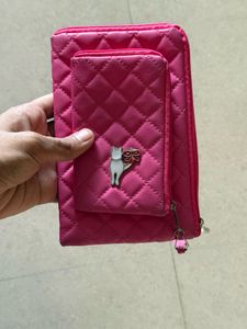 Cute Quilted Wallet Set