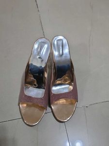 Sparkly Rose Gold Heels
