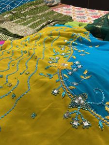 Designer Embroidered Saree