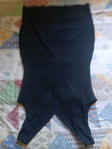 Elegant Black Embellished Dress