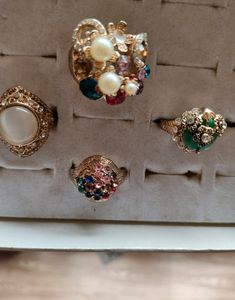 Beautiful Rings Combo - Pack Of 4