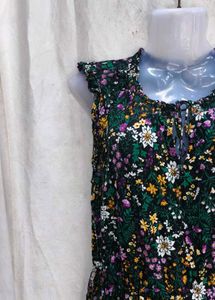 Floral Print Mini Dress