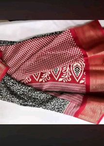 Dola Zari border saree