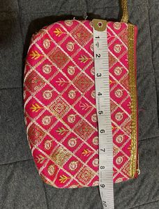 Set of 3 Jute Tote Bags +1 pouch