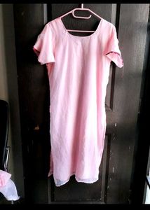 XL pretty chikankari kurta set 3 pc