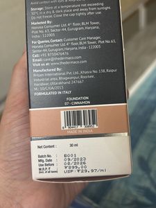 The Derma Co Foundation SPF 40