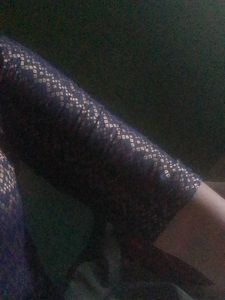 Dark Blue Crop Top For Pattupavada