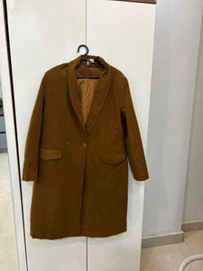 Women's Brown Long Blazer- all about you