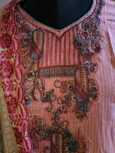 Beautiful Pink Kurta Set with Dupatta