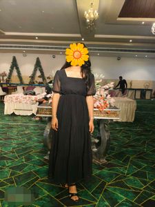 Elegant Black Maxi Dress