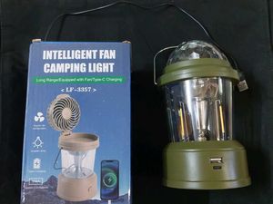 Intelligent Fan Camping Light